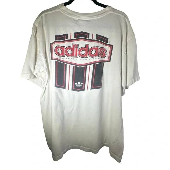 Adidas Vintage 90s Soccer T-Shirt Large - Picture 2 of 9